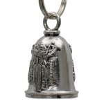 Milwaukee Leather MLB9078 Black Light Rider Motorcycle Good Luck Bell w/ Key Ring-Key Chain Accessory for Bikers - Image 2