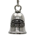 Milwaukee Leather MLB9084 Cant’ Buy Brotherhood Motorcycle Good Luck Bell w/ Key Ring-Key Chain Accessory for Bikers