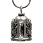 Milwaukee Leather MLB9091 Devil Motorcycle Good Luck Bell w/ Key Ring-Key Chain Accessory for Bikers - Image 3