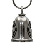 Milwaukee Leather MLB9092 Dog Paw Motorcycle Good Luck Bell w/ Key Ring-Key Chain Accessory for Bikers - Image 3