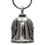 Milwaukee Leather MLB9094 Dragon Motorcycle Good Luck Bell w/ Key Ring-Key Chain Accessory for Bikers - Image 3
