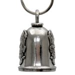 Milwaukee Leather MLB9103 Frankie Motorcycle Good Luck Bell w/ Key Ring-Key Chain Accessory for Bikers - Image 3