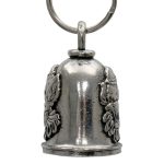 Milwaukee Leather MLB9113 Killa Clown Motorcycle Good Luck Bell w/ Key Ring-Key Chain Accessory for Bikers - Image 3