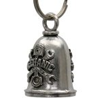 Milwaukee Leather MLB9119 Mechanic Motorcycle Good Luck Bell w/ Key Ring-Key Chain Accessory for Bikers - Image 2