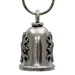 Milwaukee Leather MLB9119 Mechanic Motorcycle Good Luck Bell w/ Key Ring-Key Chain Accessory for Bikers - Image 3
