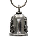 Milwaukee Leather MLB9120 Mexicali Motorcycle Good Luck Bell w/ Key Ring-Key Chain Accessory for Bikers - Image 3