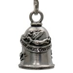 Milwaukee Leather MLB9124 Never Ride Faster Motorcycle Good Luck Bell w/ Key Ring-Key Chain Accessory for Bikers - Image 4