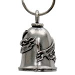 Milwaukee Leather MLB9124 Never Ride Faster Motorcycle Good Luck Bell w/ Key Ring-Key Chain Accessory for Bikers - Image 5
