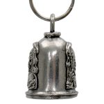 Milwaukee Leather MLB9131 Reaper Motorcycle Good Luck Bell w/ Key Ring-Key Chain Accessory for Bikers - Image 3