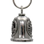 Milwaukee Leather MLB9133 Ride it Motorcycle Good Luck Bell w/ Key Ring-Key Chain Accessory for Bikers - Image 3