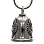Milwaukee Leather MLB9141 Spider Motorcycle Good Luck Bell w/ Key Ring-Key Chain Accessory for Bikers - Image 3