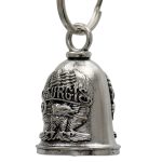 Milwaukee Leather MLB9144 Sturgis Upwing Motorcycle Good Luck Bell w/ Key Ring-Key Chain Accessory for Bikers - Image 2
