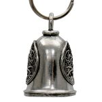 Milwaukee Leather MLB9157 Zodiac Cancer Motorcycle Good Luck Bell w/ Key Ring-Key Chain Accessory for Bikers - Image 3