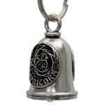 Milwaukee Leather MLB9158 Zodiac Capricorn Motorcycle Good Luck Bell w/ Key Ring-Key Chain Accessory for Bikers - Image 2