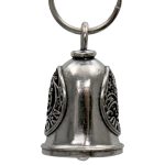 Milwaukee Leather MLB9158 Zodiac Capricorn Motorcycle Good Luck Bell w/ Key Ring-Key Chain Accessory for Bikers - Image 3