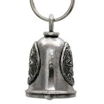 Milwaukee Leather MLB9159 Zodiac Gemini Motorcycle Good Luck Bell w/ Key Ring-Key Chain Accessory for Bikers - Image 3