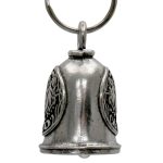 Milwaukee Leather MLB9160 Zodiac Leo Motorcycle Good Luck Bell w/ Key Ring-Key Chain Accessory for Bikers - Image 3