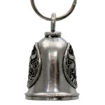 Milwaukee Leather MLB9165 Zodiac Taurus Motorcycle Good Luck Bell w/ Key Ring-Key Chain Accessory for Bikers - Image 3