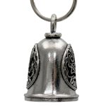 Milwaukee Leather MLB9166 Zodiac Virgo Motorcycle Good Luck Bell w/ Key Ring-Key Chain Accessory for Bikers - Image 3