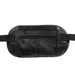 Hot Leathers BGA1009 3 Zipper Belly Bag with Hidden Pocket - Image 2