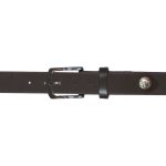 Hot Leathers Buffalo Nickel Brown Leather Belt BLA1131 - Image 3