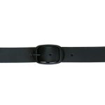 Hot Leathers BLA1133 Men’s Don’t Thread On Me Black Leather Belt w/ Interchangeable Buckle – 1.5 inches Wide - Image 3