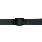 Hot Leathers BLA1134 F*** Around Find Out Black and Orange Leather Belt - Image 3