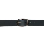 Hot Leathers BLA1135 Men’s Don’t Thread On Me Black Leather Belt w/ Interchangeable Buckle – 1.5 inches Wide - Image 7