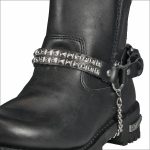Hot Leathers BNL1012 Small Pyramid Stud Boot Chain - Image 3