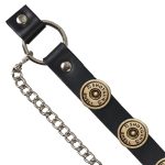 Hot Leathers BNL1024 12 Gauge Shell Medallion Boot Chain for Motorcycle Boots - Image 2