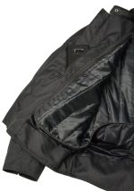 M Boss Motorcycle Apparel BOS11700 Men’s Black Nylon Motorcycle Racer Riding Jacket with Reflective Piping - Image 6