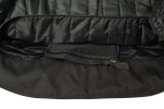 M Boss Motorcycle Apparel BOS11700 Men’s Black Nylon Motorcycle Racer Riding Jacket with Reflective Piping - Image 9