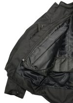 M Boss Motorcycle Apparel BOS11701 Men’s Black Nylon Motorcycle Racer Riding Jacket with Mesh Panel Black - Image 6