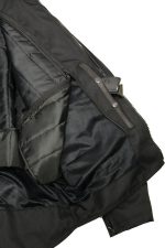M Boss Motorcycle Apparel BOS11701 Men’s Black Nylon Motorcycle Racer Riding Jacket with Mesh Panel Black - Image 7