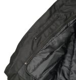 M Boss Motorcycle Apparel BOS11701 Men’s High-Vis Green Nylon Motorcycle Racer Riding Jacket with Mesh Panel Black - Image 9