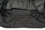 M Boss Motorcycle Apparel BOS11701 Men’s High-Vis Orange Nylon Motorcycle Racer Riding Jacket with Mesh Panel Black - Image 10
