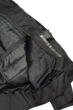 M Boss Motorcycle Apparel BOS11703 Men’s Black Nylon and Mesh Motorcycle Racer Riding Jacket with Reflective Piping - Image 8