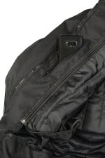M Boss Motorcycle Apparel BOS11705 Men’s Black Mesh and Nylon Motorcycle Racer Jacket with Armor Protection - Image 10