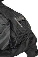 M Boss Motorcycle Apparel BOS11705 Men’s Black Mesh and Nylon Motorcycle Racer Jacket with Armor Protection - Image 7
