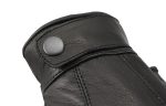 M Boss Motorcycle Apparel BOS37538 Men’s ‘Flex Knuckles’ Black Premium Leather Riding Gloves with Gel Palm - Image 4
