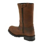 M-Boss Apparel BOS49001 Men’s Classic 12-inch Distress Brown Harness Leather Motorcycle Boots - Image 6