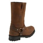 M-Boss Apparel BOS49001 Men’s Classic 12-inch Distress Brown Harness Leather Motorcycle Boots - Image 8