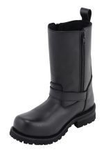 M Boss Motorcycle Apparel BOS49004 Men’s 10 inch Afterburner Leather Motorcycle Boots - Image 3