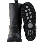 M Boss Motorcycle Apparel BOS49004 Men’s 10 inch Afterburner Leather Motorcycle Boots - Image 2