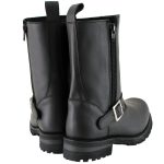 M Boss Motorcycle Apparel BOS49004 Men’s 10 inch Afterburner Leather Motorcycle Boots - Image 7