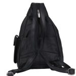 Hot Leathers BPA1005 Black Leather Backpack - Image 4