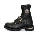 Hot Leathers BTL1001 Ladies 7-inch-Tall Logger Leather Boots with Buckle - Image 6