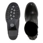 Hot Leathers BTL1003 Ladies 5-inch Black Studded Ankle Leather Boots with Side Zippers - Image 9