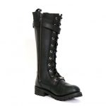 Hot Leathers BTL1005 Ladies 14-inch Black Knee-High Leather Boots with Side Zipper Entry - Image 4