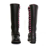 Hot Leathers BTL1006 Ladies 14-inch Black Knee-High Leather Boots with Side Zipper Entry - Image 8